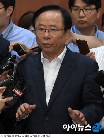 한국당 분열, 중진의원 모임 