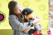 [스타♡펫]홍진영 졸리·페리·달콩이, 옆구리 따뜻한 겨울(인터뷰①)