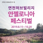 연천 허브빌리지 2019 안젤로니아 축제 8월 15일 개막