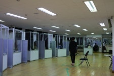 상명대 대입 실기고사 현장은...방호복에 별도대기실까지 마련