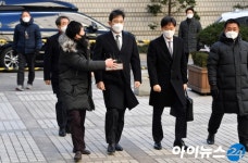 [포토]법정 서는 이재용