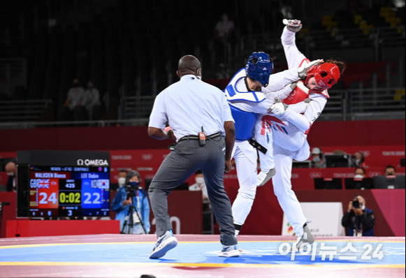 이다빈 선수, 파리 올림픽 여자 67kg 초과급에서 동메달 획득!