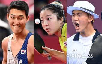 [올림픽투데이]출구 없는 매력…도쿄올림픽 '핵인싸' 韓선수 BEST3