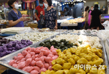 [르포]추석 대목 앞둔 천안 전통시장, 국민지원금 역할 톡톡
