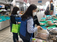 한수원 월성본부, 감포 시장 장보기 이벤트