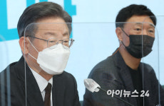 [아이포토]'쌀집아저씨' 김영희PD, 이재명 캠프 합류
