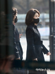 [포토]조문 마친 구지은 아워홈 부회장-구명진 캘리스코 대표