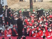 [포토] D-1 지지발언하는 윤석열