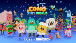 더샌드박스, 디자인에그와 토닥토닥 꼬모 IP 파트너십