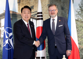 한-체코 정상회담…尹대통령, 원전 세일즈 외교