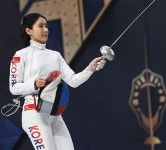 부산시청 송세라 선수, 펜싱 세계선수권대회 금메달 획득