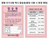 영천시 임산부 아기사랑 택시 확대 시행