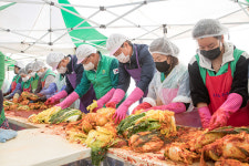 한수원 한울본부, 2022년도 겨울나기 사랑의 김장 나누기 행사 개최