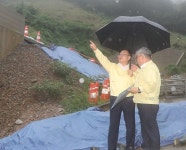 홍남표 창원시장, 집중호우 취약지역 현장 점검