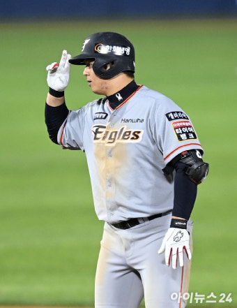 '홈런 부문 단독 1위' 한화 노시환, 7월 월간 MVP 선정