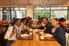 잼버리 대원들 초청한 SK이노베이션…서린사옥 투어 등 다양한 체험