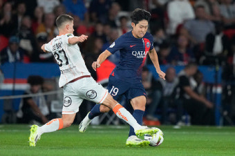 득점 없이도 빛난 이강인…PSG 데뷔전 선발 출전