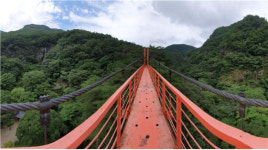 관광명소 출렁다리, 시스템으로 안전하게 관리한다