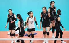 [항저우AG] 한국 여자배구, 대만 제압…5위로 대회 마감