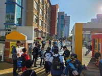 광양백운초, 등굣길 교통안전 캠페인 실시