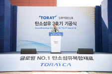 삼성웰스토리(주)도레이첨단소재구미5공장 | 도레이첨단소재(주), 구미4공장 탄소섬유 증설 기공식