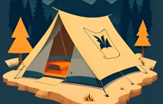 캠핑장서 50대 부부, 사망…텐트 안 화롯대 원인 추정