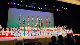 민단한류문화마당 행사에 제주농요와 칠머리당영등굿 공연, 큰 박수