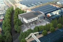 인천상수도본부, 하늘수 자재고 본격 착공