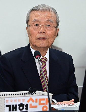 [포토]발언하는 김종인 개혁신당 공천관리위원장