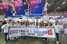 용인특례시, 中企 6개사 아시아 최대 식품전서 40억 상당 수출 상담