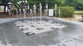 이천시, 종합운동장 바닥분수 운영