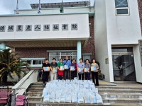 제주 금빛신협, 곽지리·금성리 경로당에 후원 물품 전달