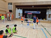 김천 농소초 ‘ KBO 찾아가는 티볼교실 ’개최