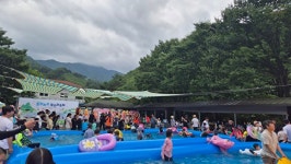 완주 동상계곡 물소리 축제, '더위야, 물렀거라'