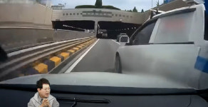 [기가車] 끼어들기 사고 낸 렉카…잘못했다더니 태도 돌변