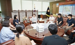 유진선 용인특례시의회 의장, 의회·시청 직원들과 소통 간담회 개최