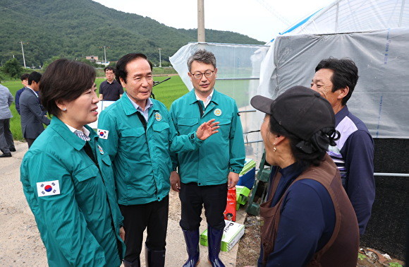 한국, 호우 피해 최소화 위해 정부 총력.