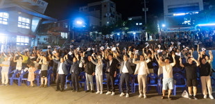 광복 제79주년 맞아 울릉도·독도서 태권도 퍼포먼스 펼쳐
