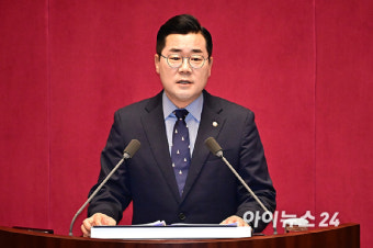 박찬대, 40분간 '尹정부 실정' 비판…與 