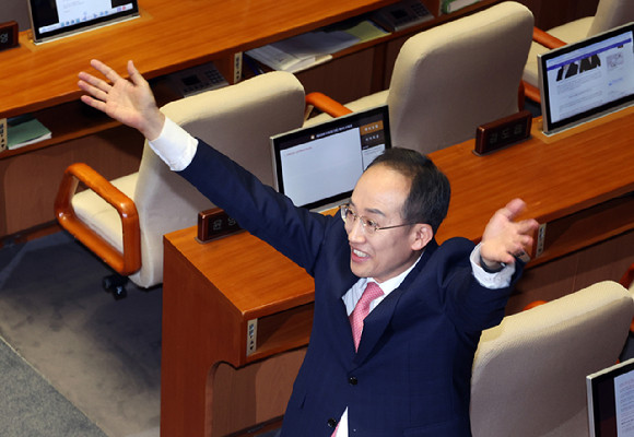 추경호, 더불어민주당과 이재명 대표에 대한 입법권 동원 비판 nowrap
