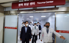 유정복 인천시장, 응급 의료 현장 점검