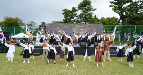 무오법정사 항일항쟁 106주기 기념식 중문중학교서 열려
