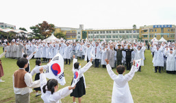 무오법정사 항일항쟁 106주기 기념식 중문중학교서 열려