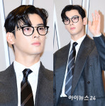 뿔테안경 뚫고 나오는 잘생김…차은우, 최최차차 슈퍼맨의 초능력급 비주얼 [엔터포커싱]