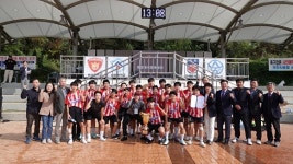 대구 ‘달성중등축구리그’, 왕선중 우승 트로피 품에 안아