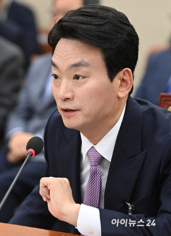 [포토]질의에 답변하는 박장범 KBS 사장 후보자