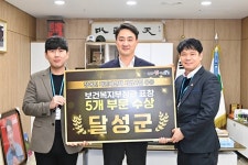 대구 달성군, 장애인 개인예산제 유공 보건복지부 장관 표창 5개 부문 수상 쾌거