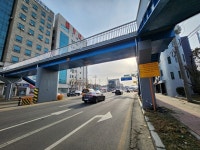 청주시, 보수‧보강 마친 충북고 앞 육교 재개통