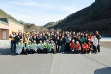 충남 금산군 군북면, 보곡산골 산벚꽃축제장 주변 환경정비