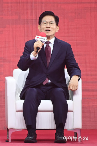 [포토] 발언하는 김문수 후보